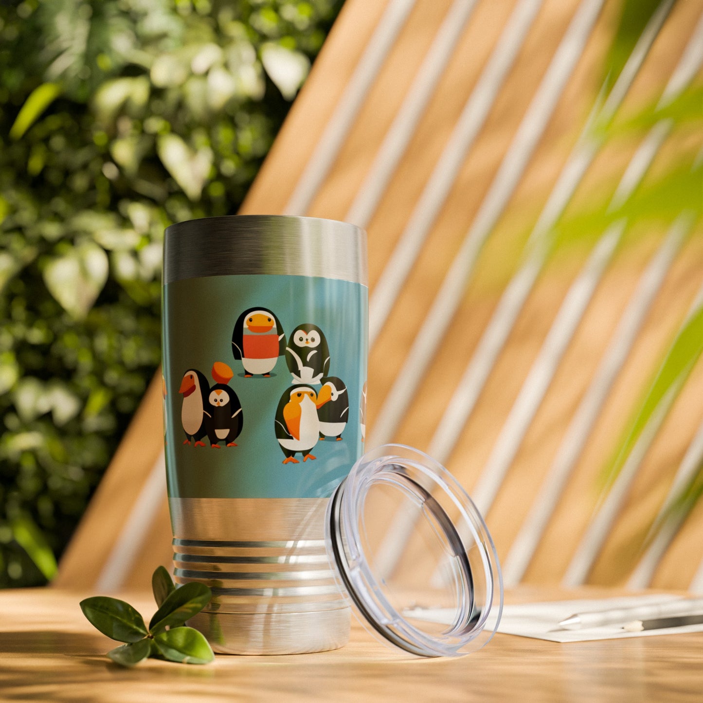 Pushy Penguinz Tumbler, 20oz