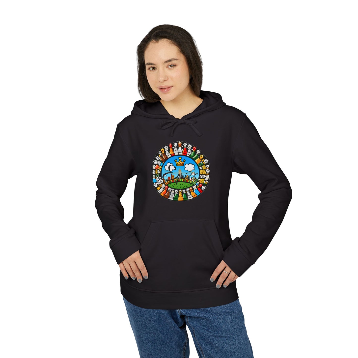 Philly Epics Crown Jewels adidas® Unisex Fleece Hoodie