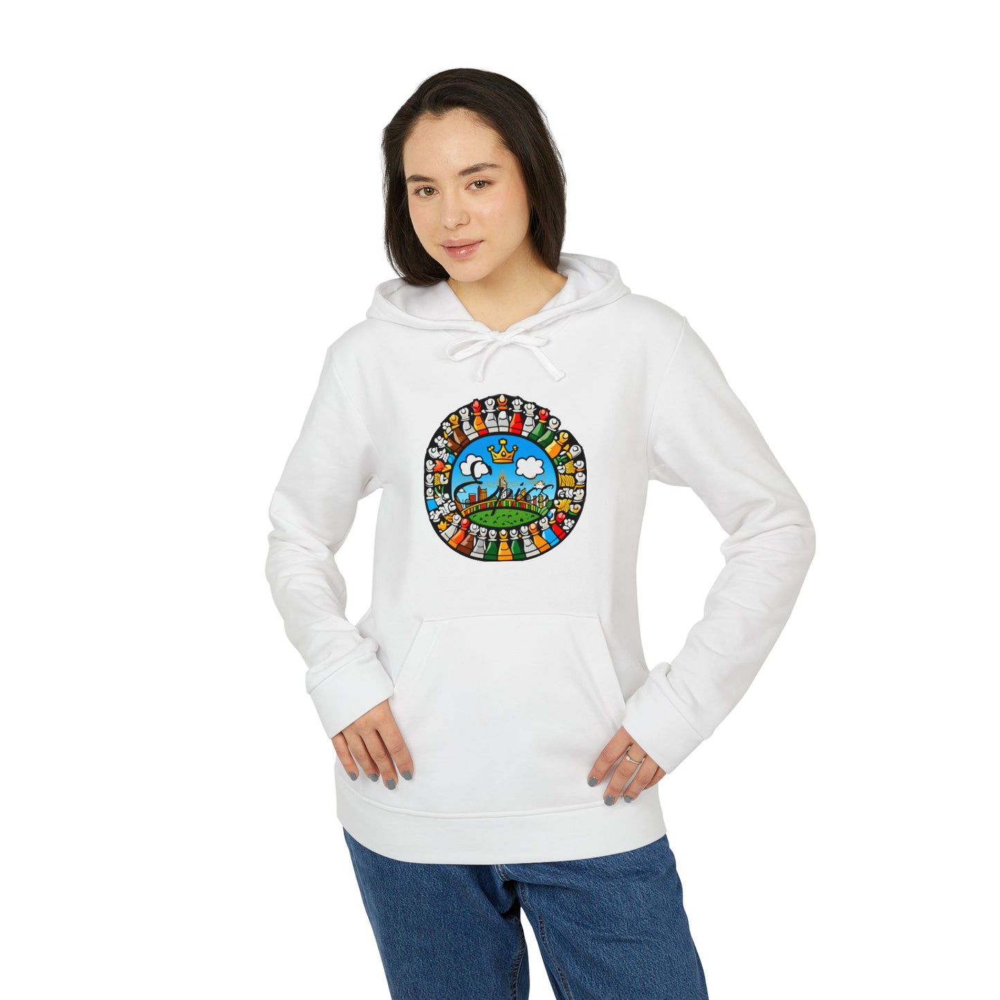 Philly Epics Crown Jewels adidas® Unisex Fleece Hoodie