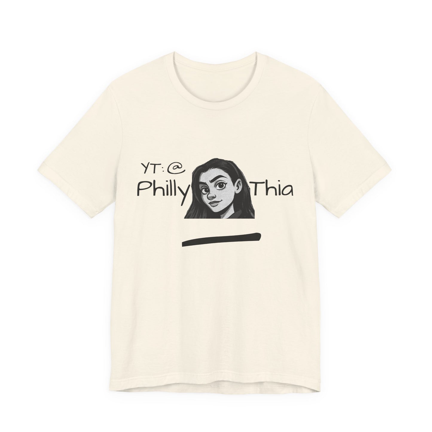 philly_thia youtube channel t shirt tag