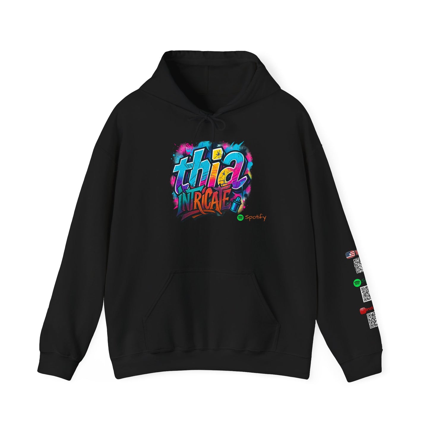 Thia intricate wall art Music Vibes Hoodie