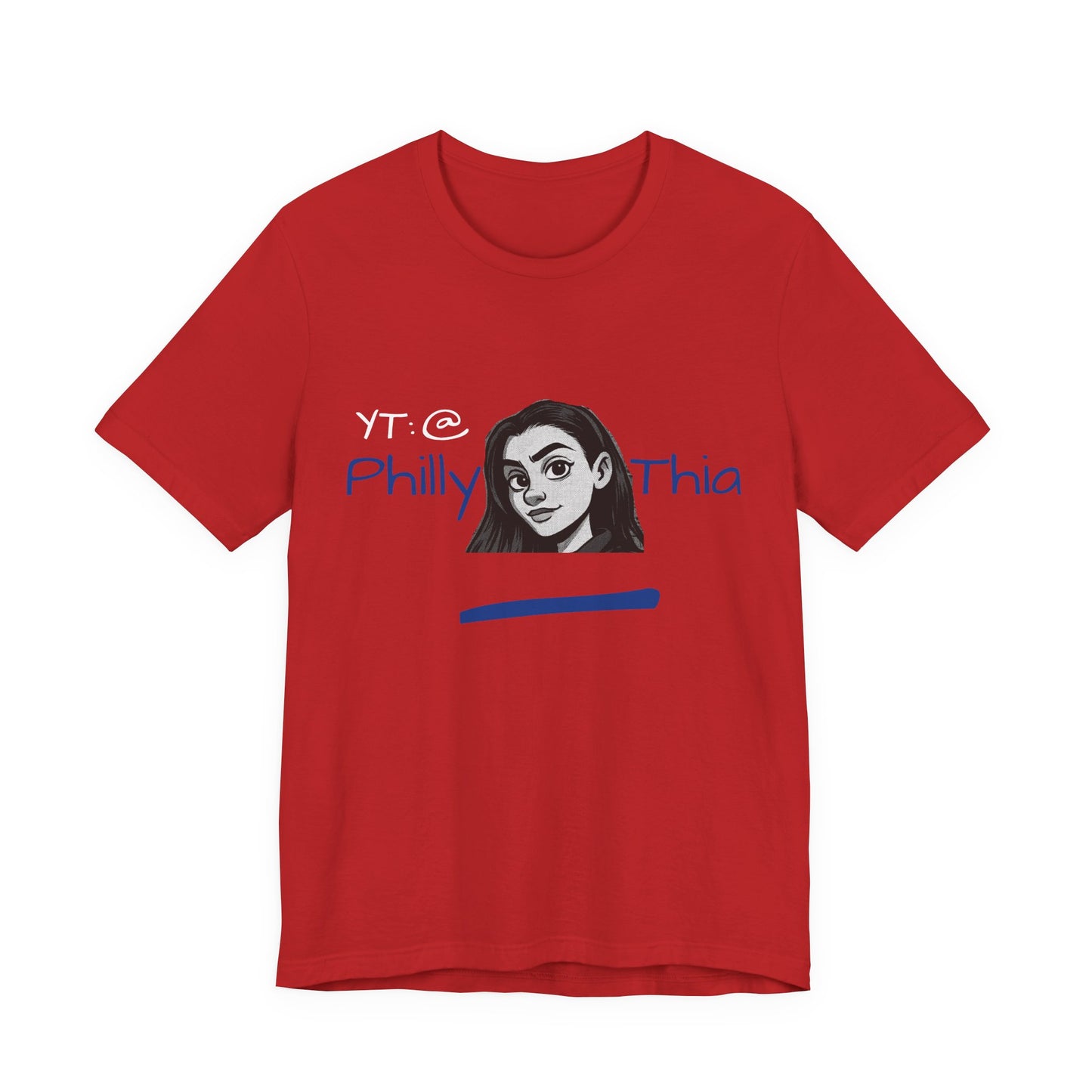 philly_thia youtube channel t shirt tag