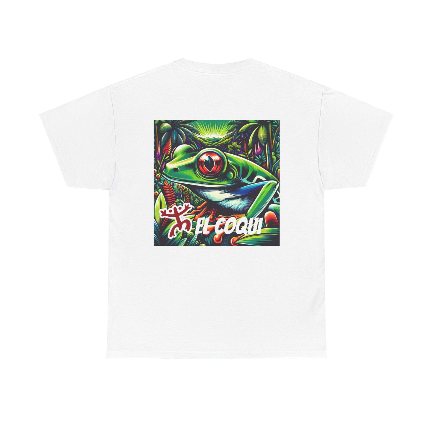 puerto rico coqui Heavy Cotton Tee