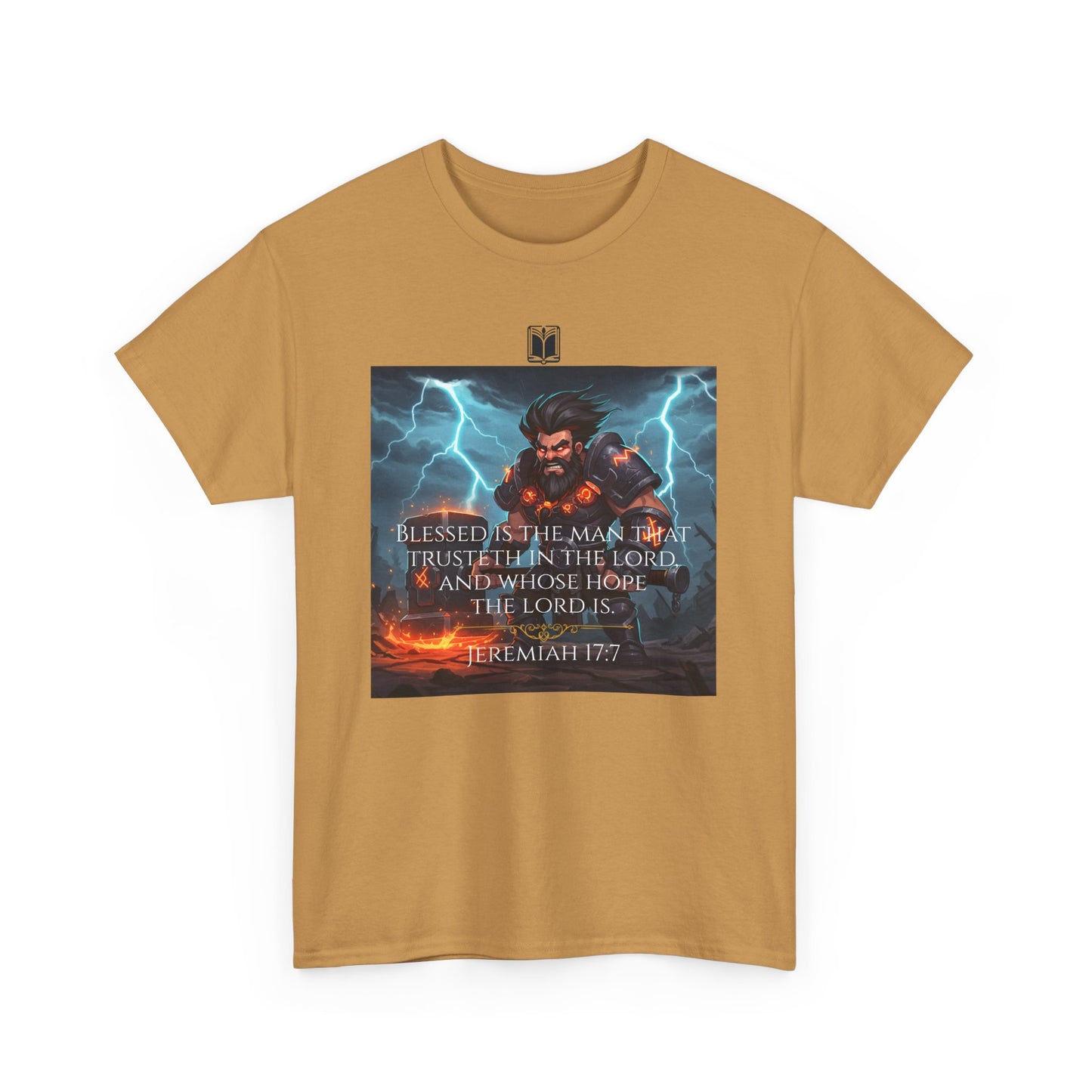 KJVO Jeremiah 17:7 Heavy Cotton Tee