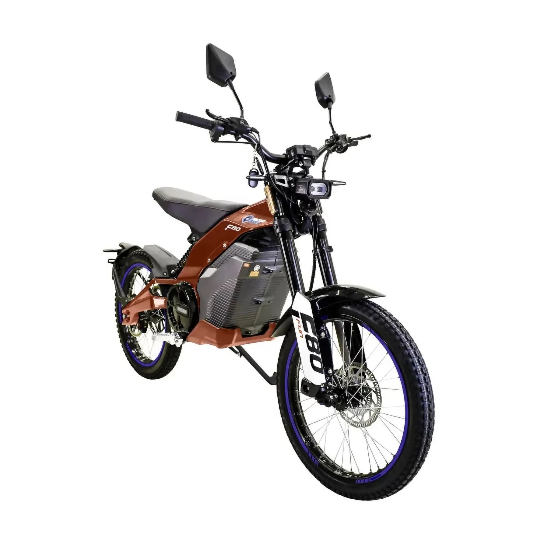 F80 Trail Runner Electric (Dirt Bike) for Adults 8000W Motor 2160Wh Battery (Red) [ADS]