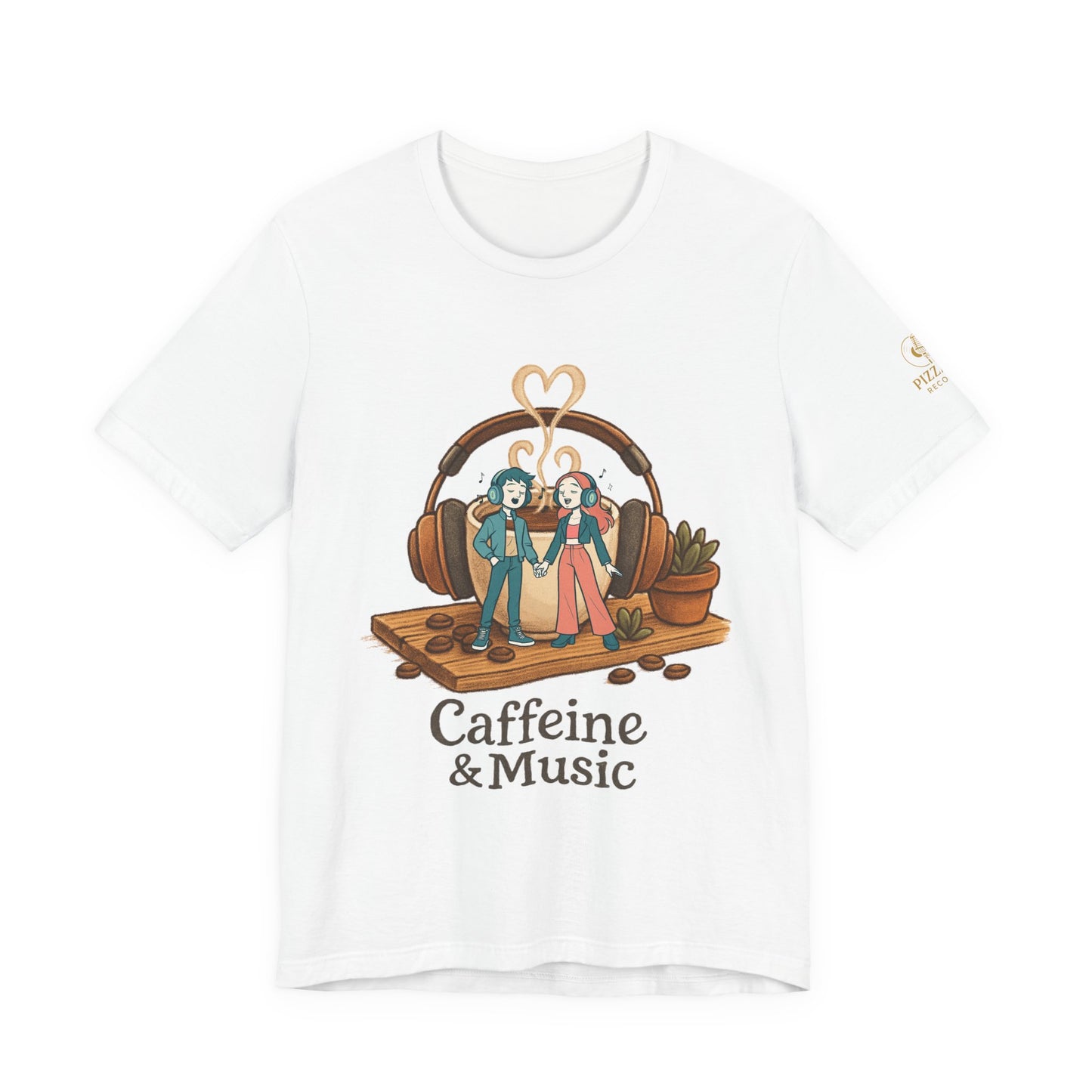 Coffee & Music Unisex Tee