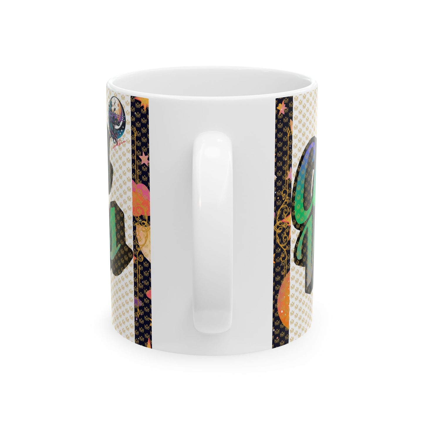 Coffee vs Tea vibes Cafe de C Ceramic Mug - 11oz | Designed for Coffee and Tea Lovers